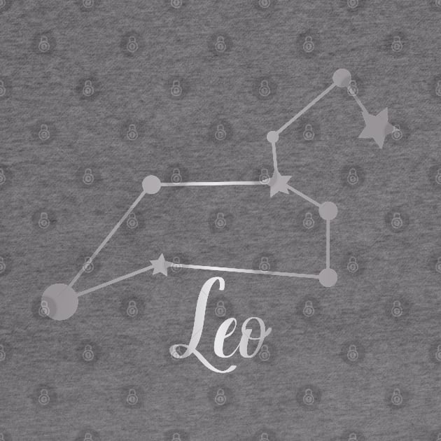 Leo Zodiac Constellation in Silver by Kelly Gigi